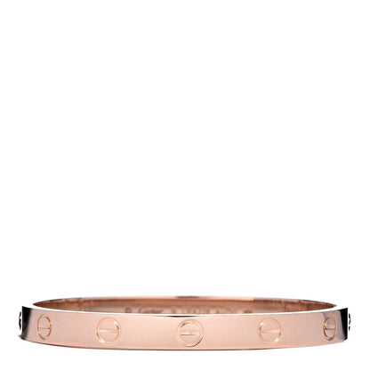 Cartier 18K Pink Gold LOVE Bracelet 16 1 of 7