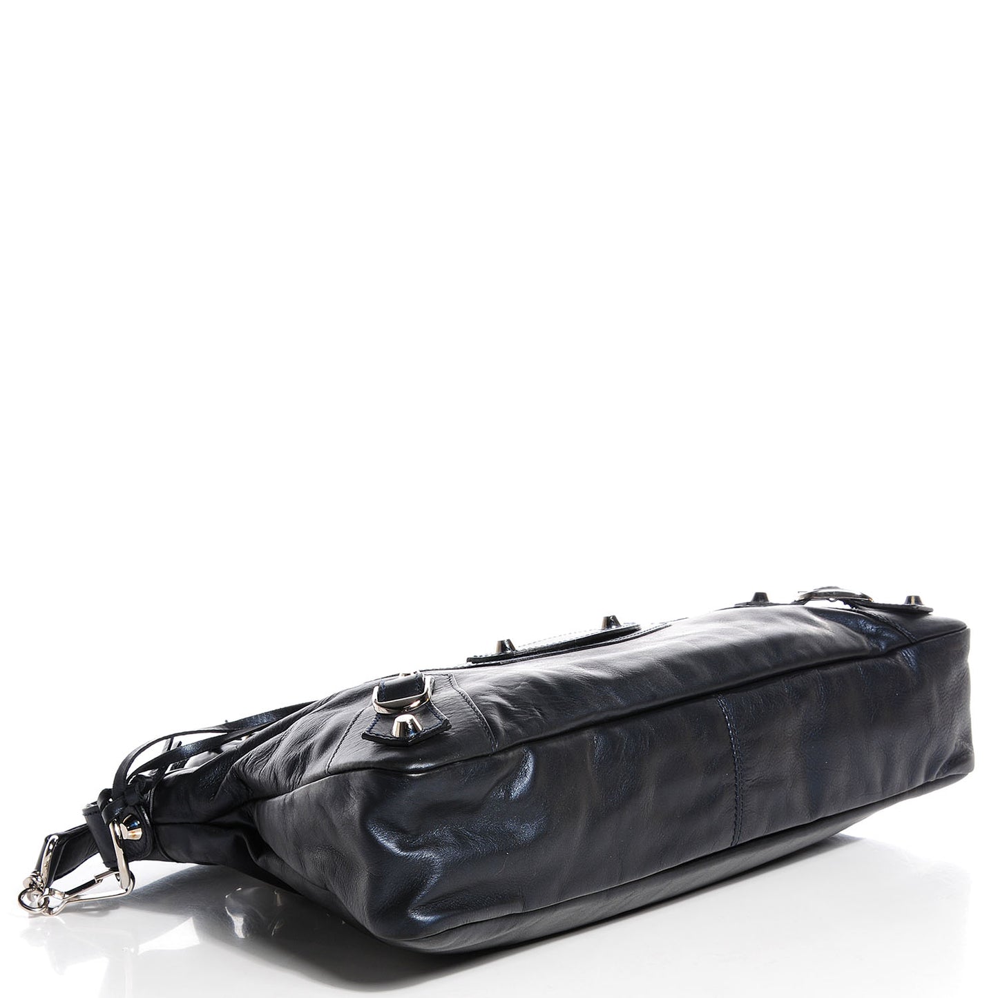 Iridescent Agneau Classic Hardware First Bleu Mineral