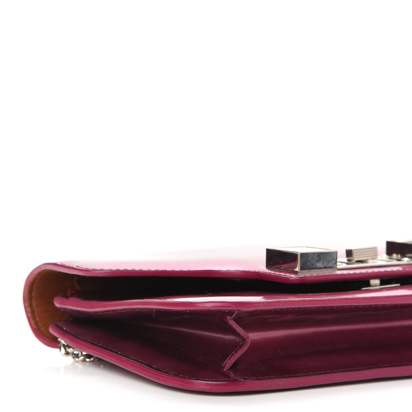 Patent PS11 Chain Wallet Pink