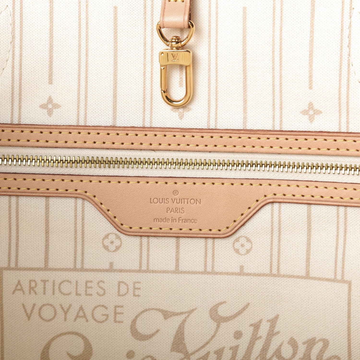 Louis Vuitton Damier Azur Neverfull GM 6 of 13