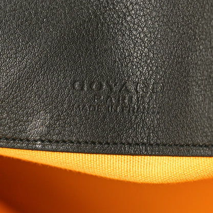 Goyard Goyardine Senat Pochette GM Black Gold 6 of 11