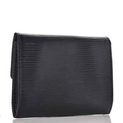Louis Vuitton Epi Porte-Monnaie Simple Coin Purse Black 2 of 6