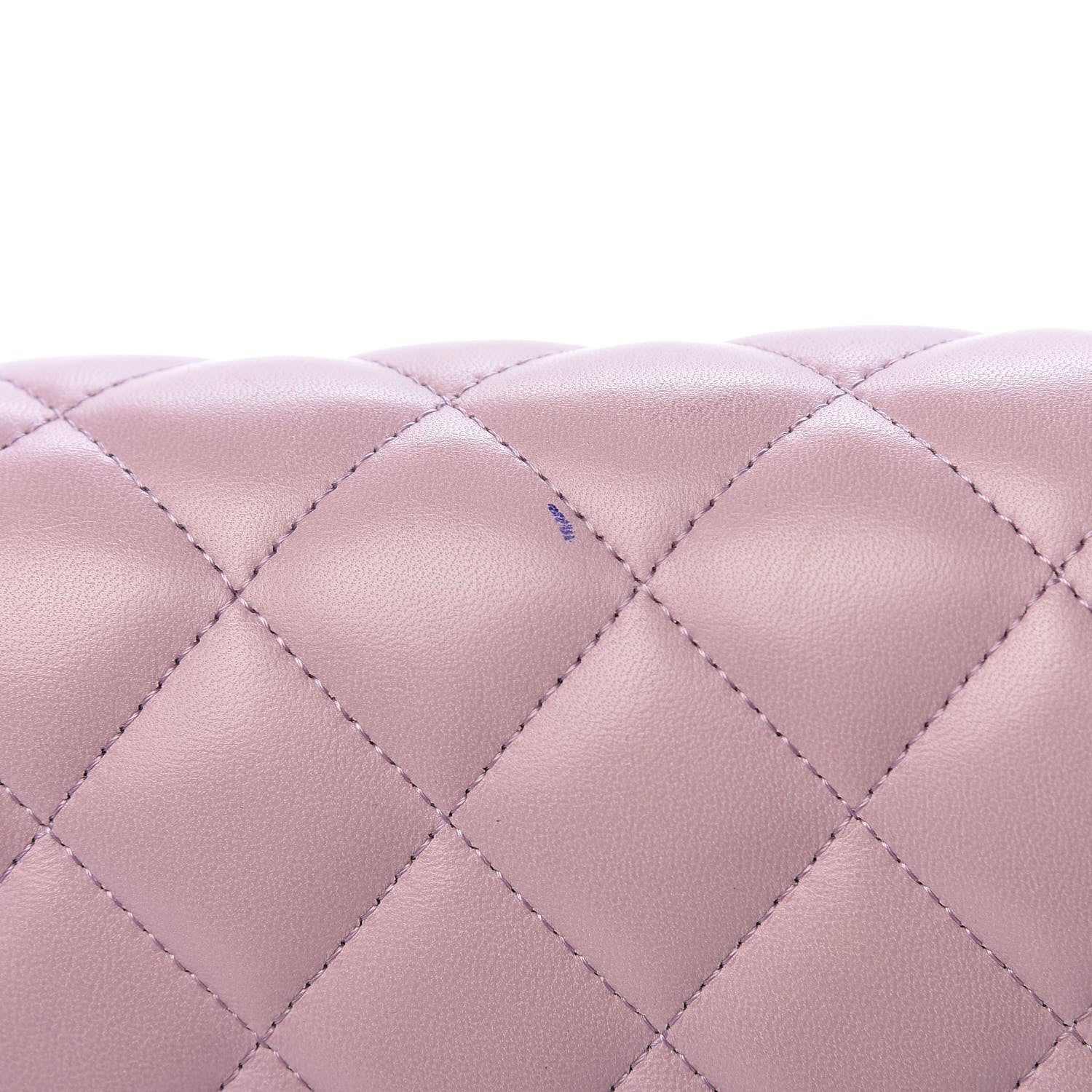 Chanel Lambskin Quilted Jumbo Double Flap Light Purple 11 of 17
