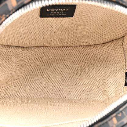 Moynat Canvas 1920 Oh! Small Yoyo Crossbody Bag Carbon Bronze Cognac 5 of 10