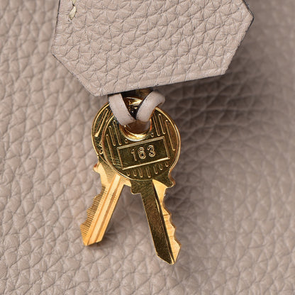 Hermes Taurillon Clemence Kelly Retourne 28 Gris Tourterelle 35 of 37