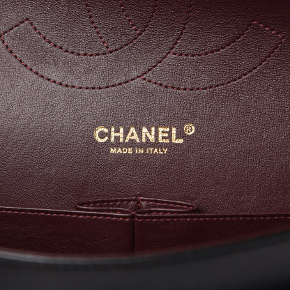 Chanel Lambskin Quilted Jumbo Double Flap Black 6 of 14