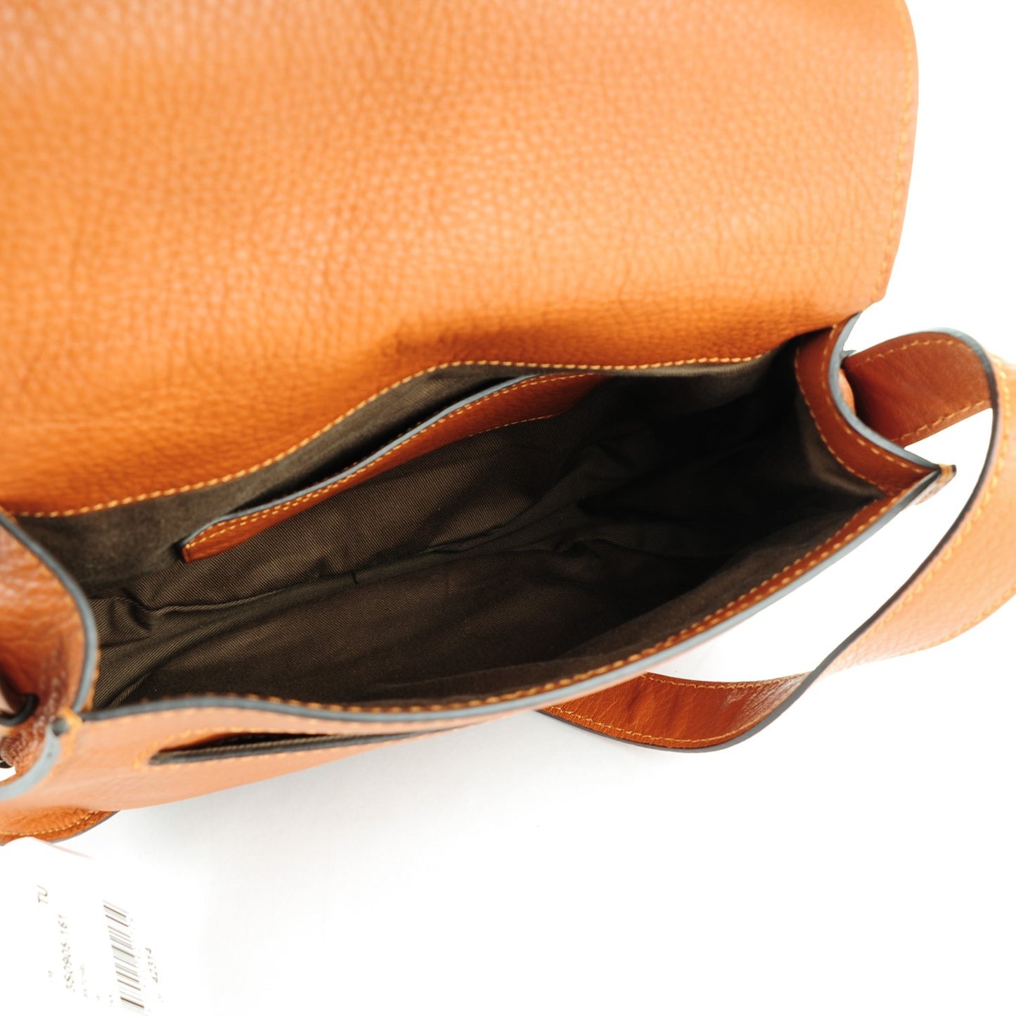 Calfskin Medium Marcie Round Crossbody Bag Tan