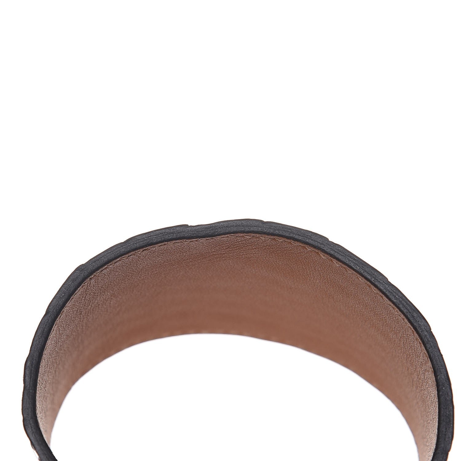 Hermes Shiny Alligator Kelly Extreme S Bracelet Black 4 of 7
