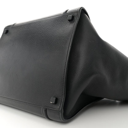 Celine Supple Calfskin Medium Phantom Luggage Black 10 of 14