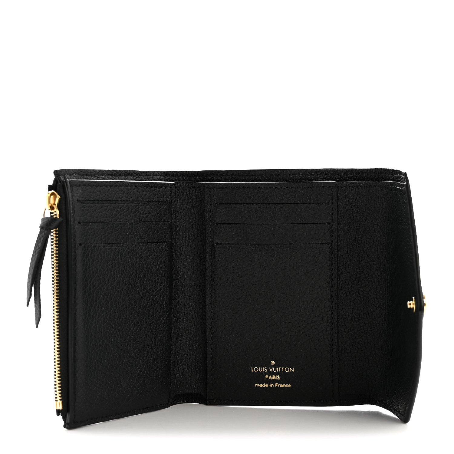 Louis Vuitton Empreinte Victorine Wallet Black 5 of 6