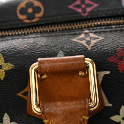 Louis Vuitton Monogram Multicolor Speedy 30 Black 20 of 27