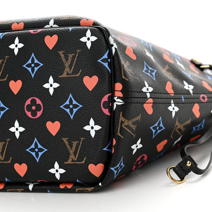 Louis Vuitton Game On Neverfull MM Black 11 of 11