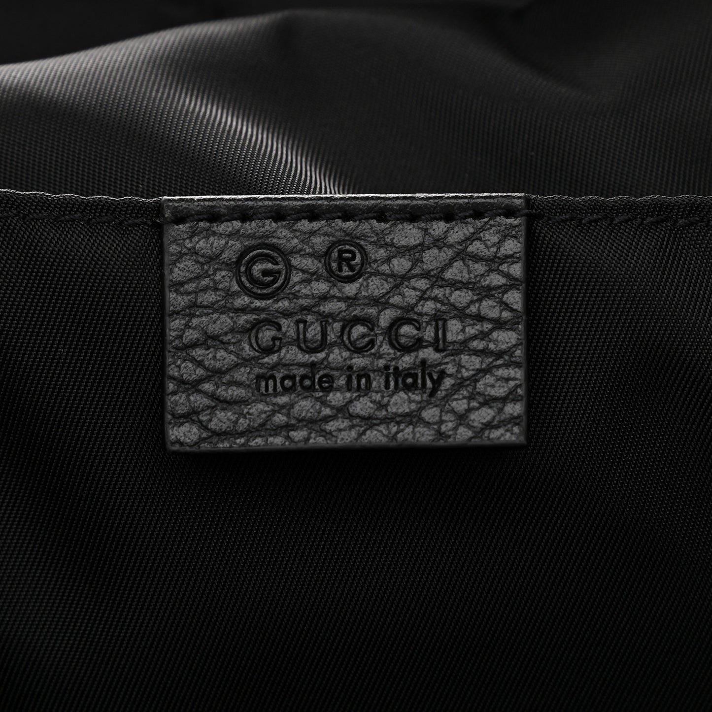 Nylon Monogram Medium Light Single Buckle Backpack Black