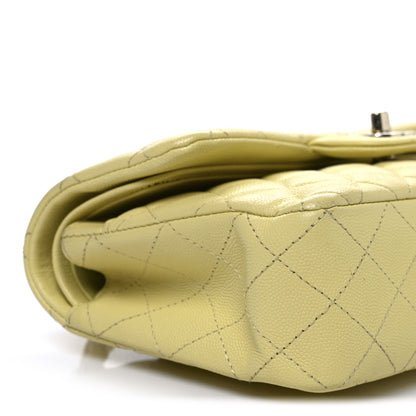 Chanel Caviar Quilted Small Double Flap Light Yellow 9 of 12