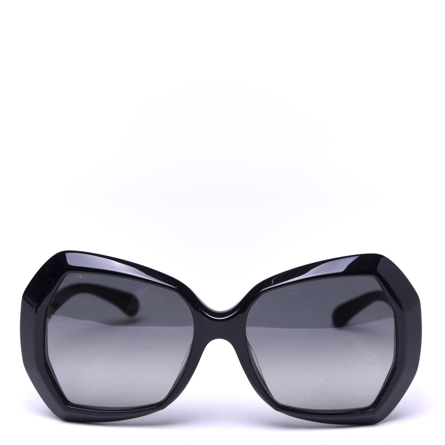 Chanel Acetate Oversized Sunglasses 5365 Black 2 of 7