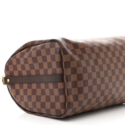 Louis Vuitton Damier Ebene Speedy Bandouliere 35 8 of 10