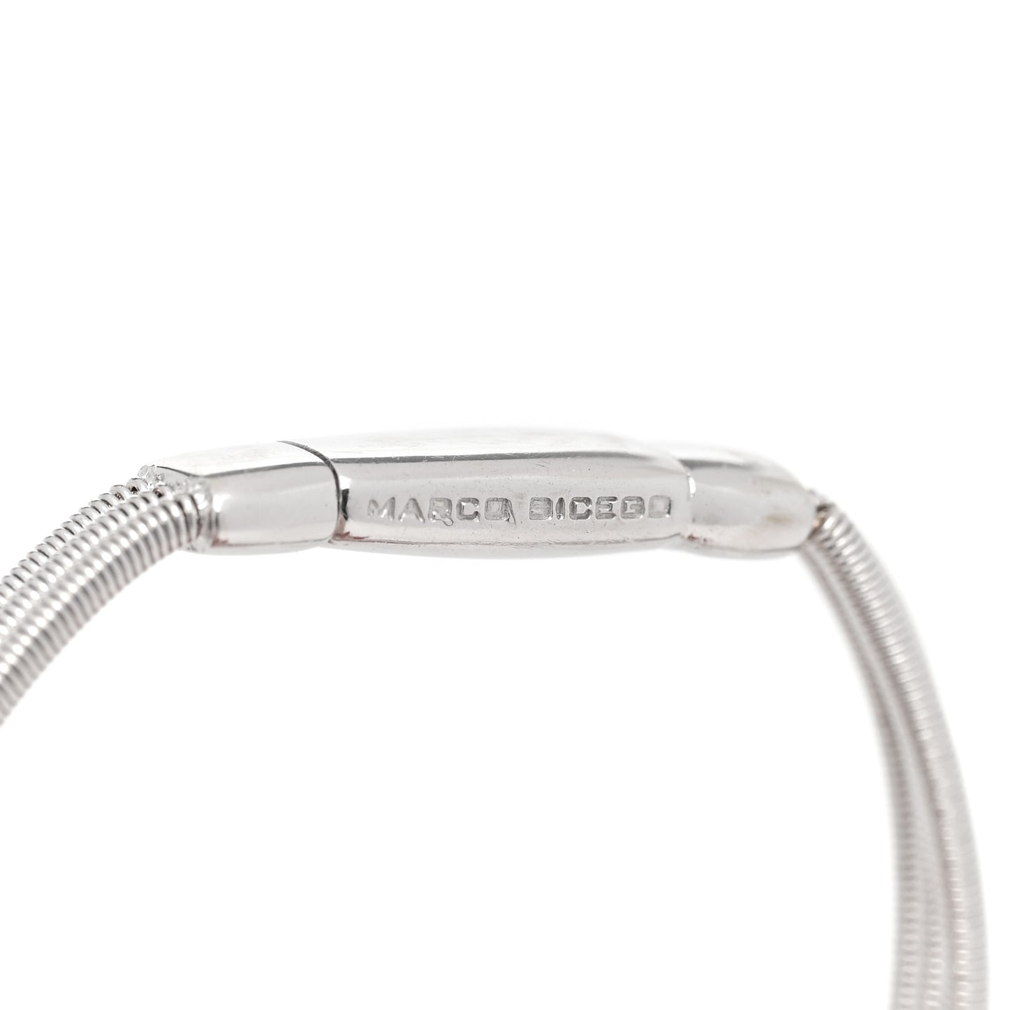18K White Gold Diamond Goa Three Strand Bracelet