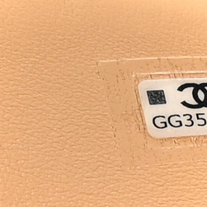 Chanel Caviar Quilted Coco Handle Clutch With Chain Beige 7 of 10