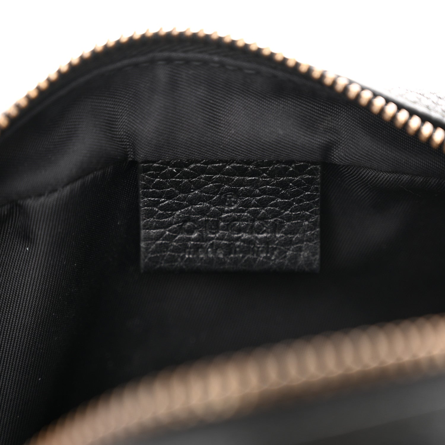 Gucci Pebbled Calfskin Mini Soho Disco Bag Black 7 of 14