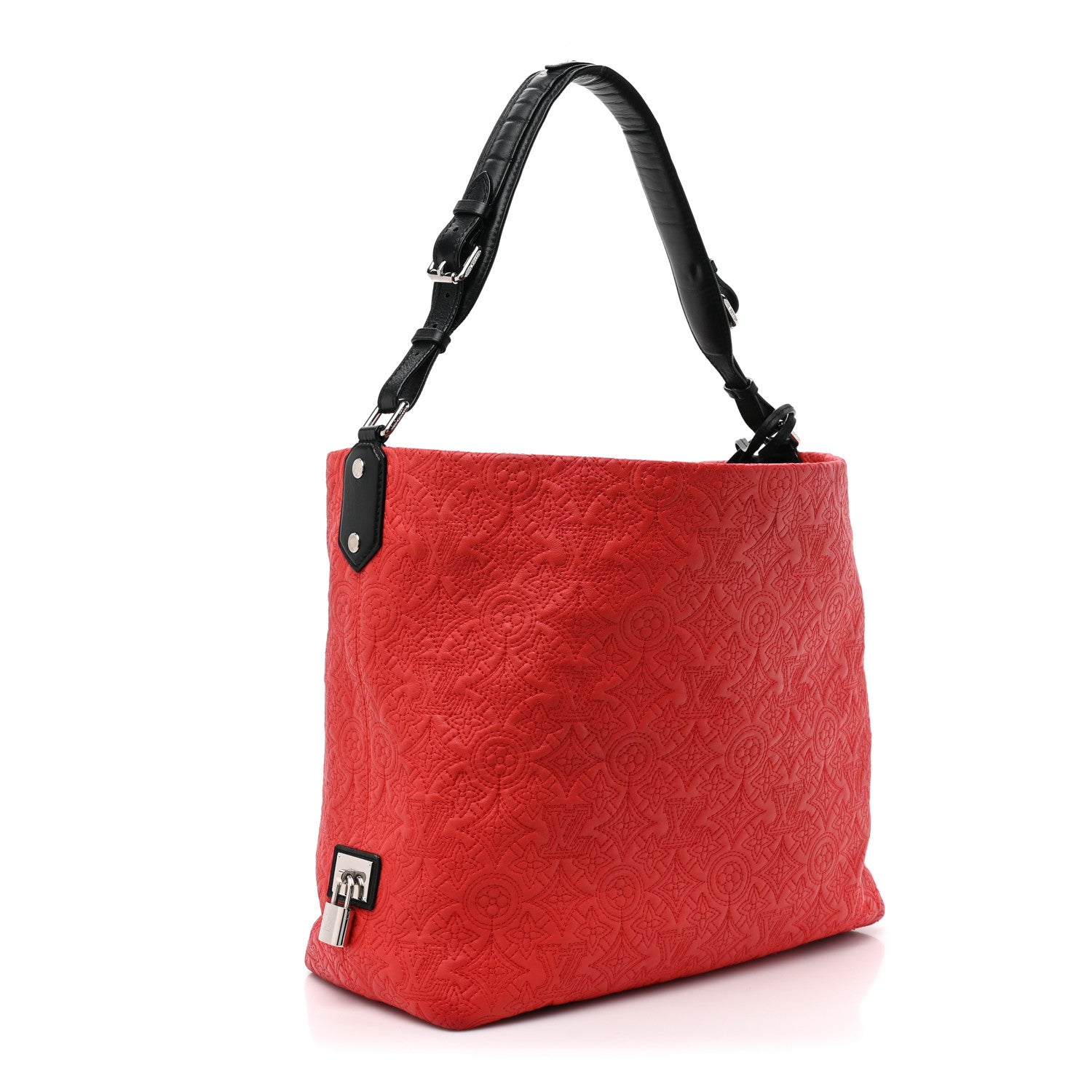 Louis Vuitton Monogram Lambskin Antheia Hobo PM Corail 3 of 12