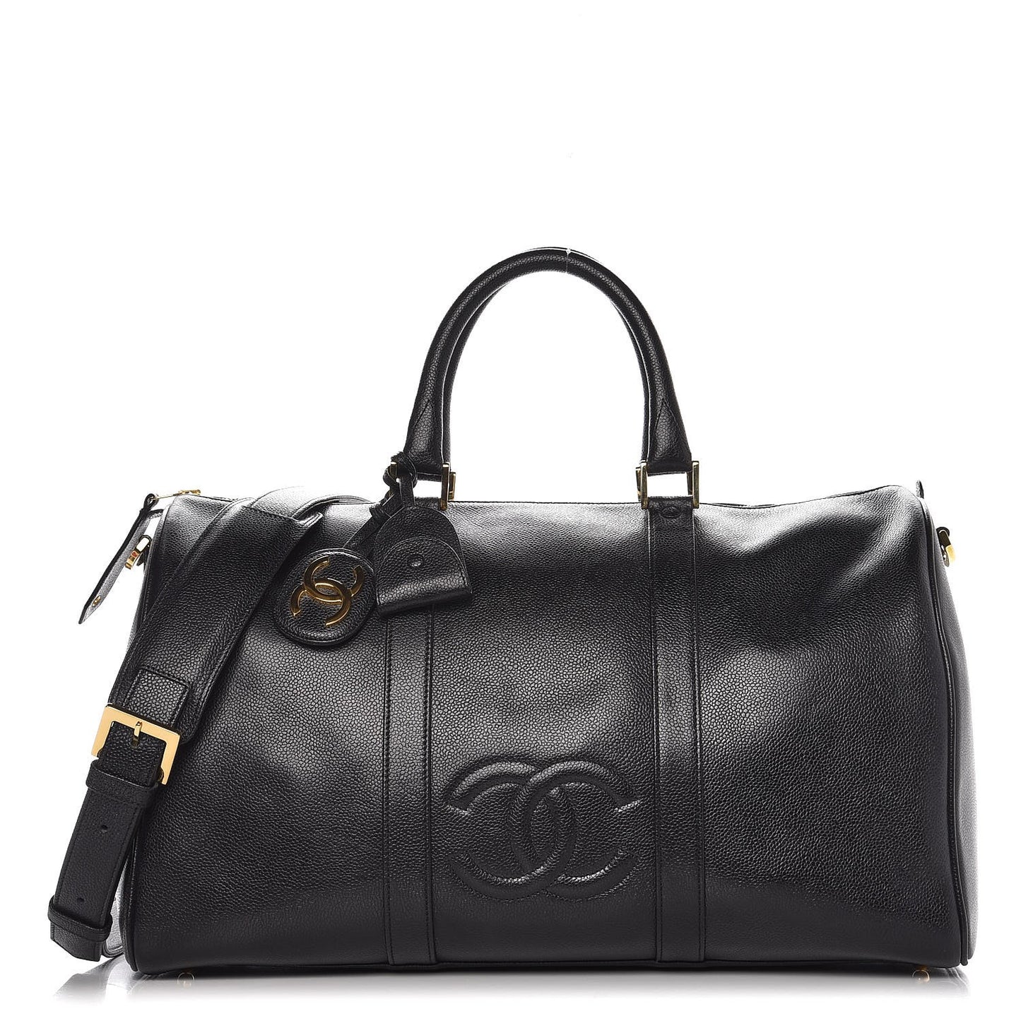 Caviar Timeless CC Duffel Bag Black