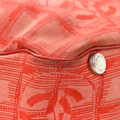 Chanel Nylon Small Travel Tote Red 10 of 24