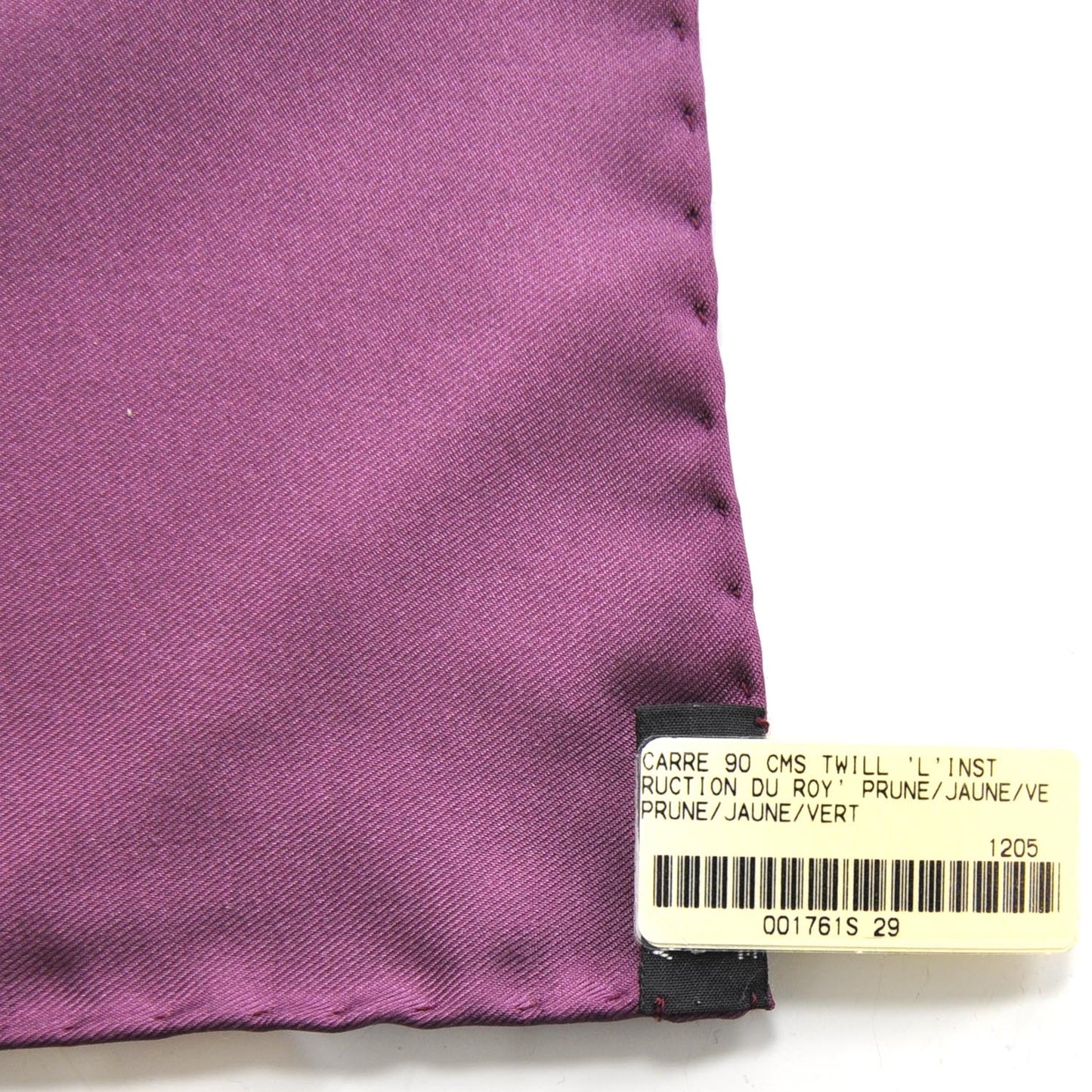 Silk L Instruction Du Roy Scarf 90