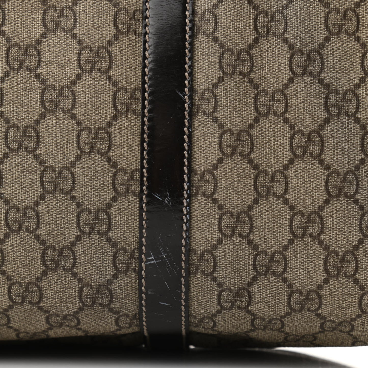 GG Plus Monogram Medium Joy Boston Dark Brown