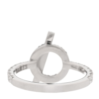 Hermes 18K White Gold Diamond Finesse Ring 53 6.25 3 of 6