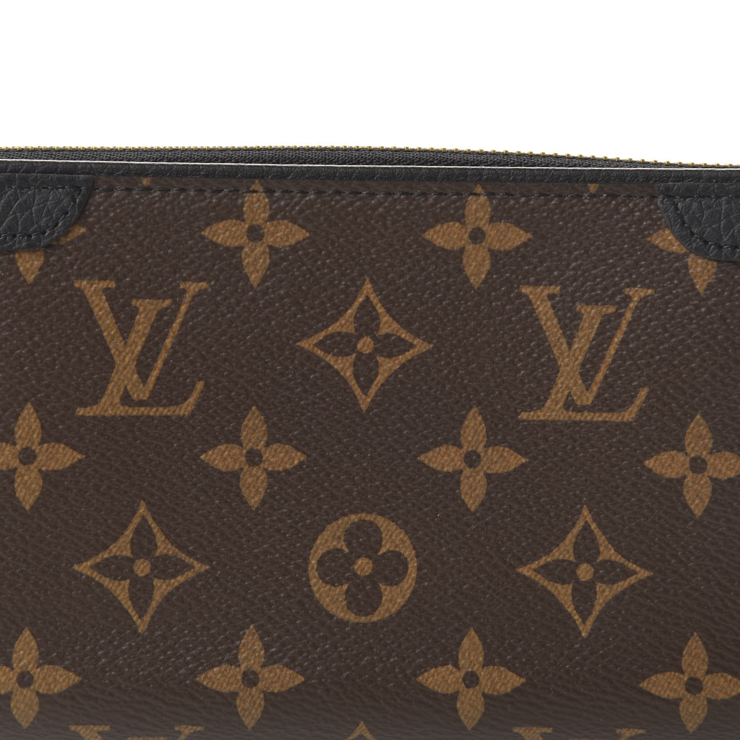 Louis Vuitton Monogram Zippy Retiro Wallet Black 9 of 9