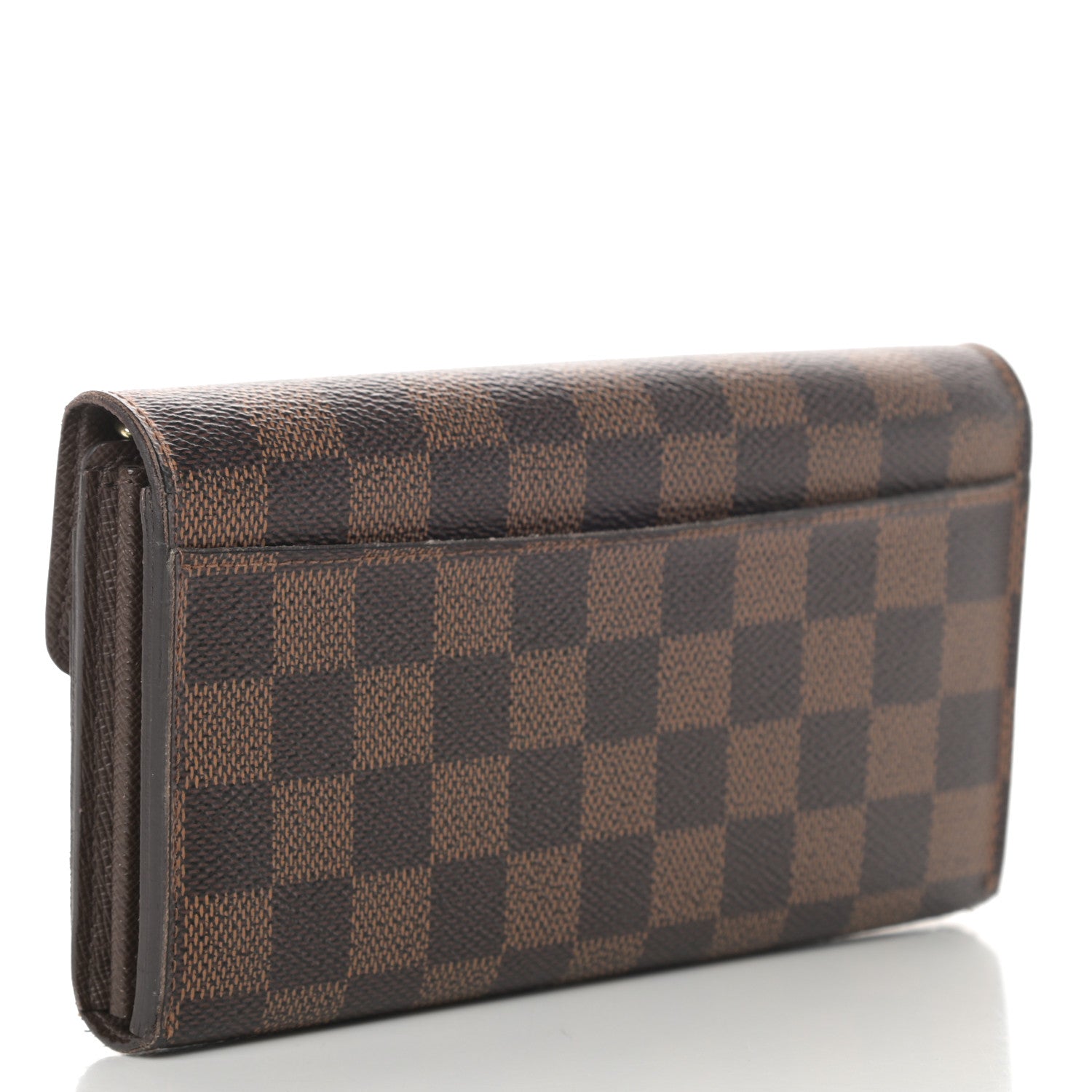 Louis Vuitton Damier Ebene Sarah Wallet NM 3 of 12