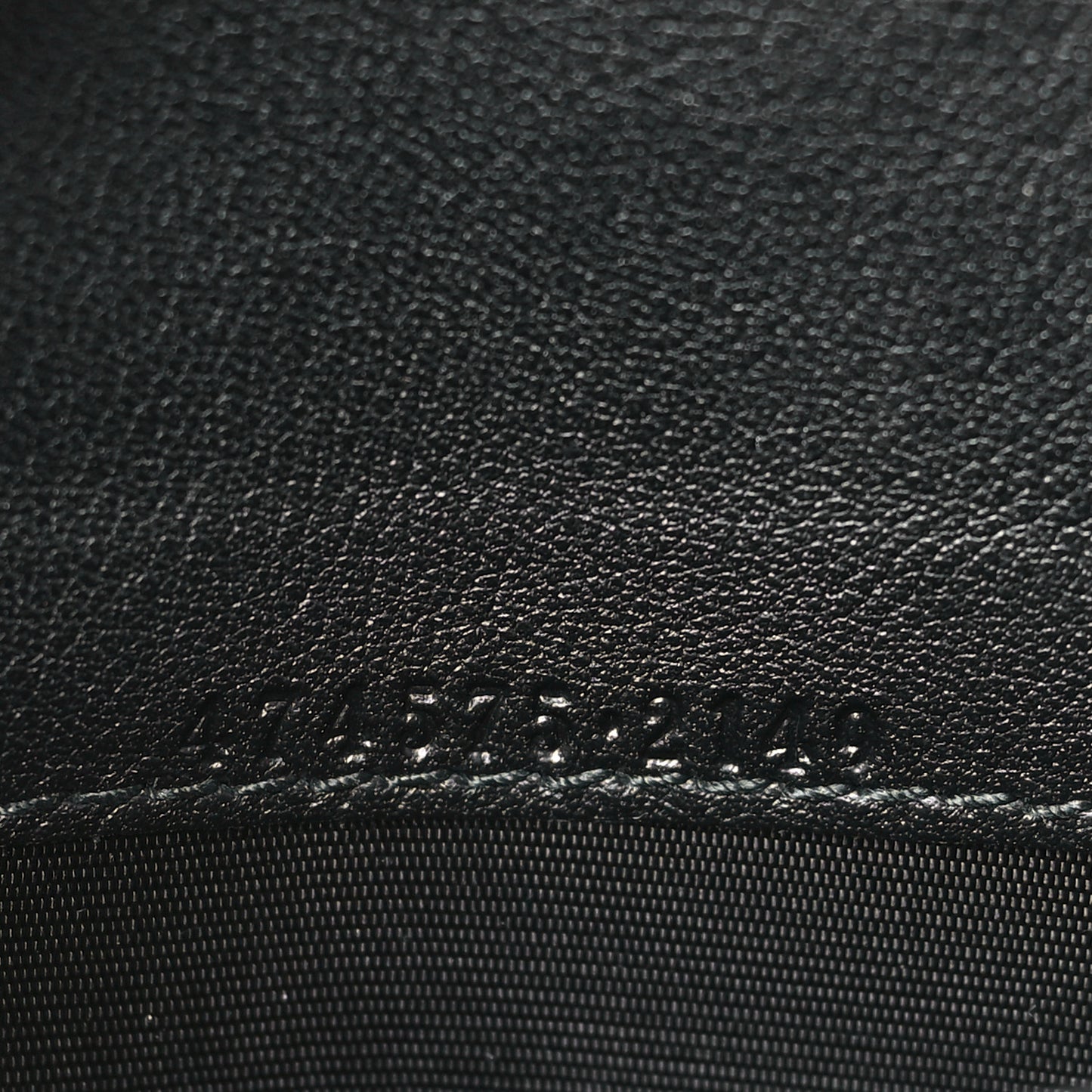 Velvet Matelasse GG Marmont Chain Wallet Black