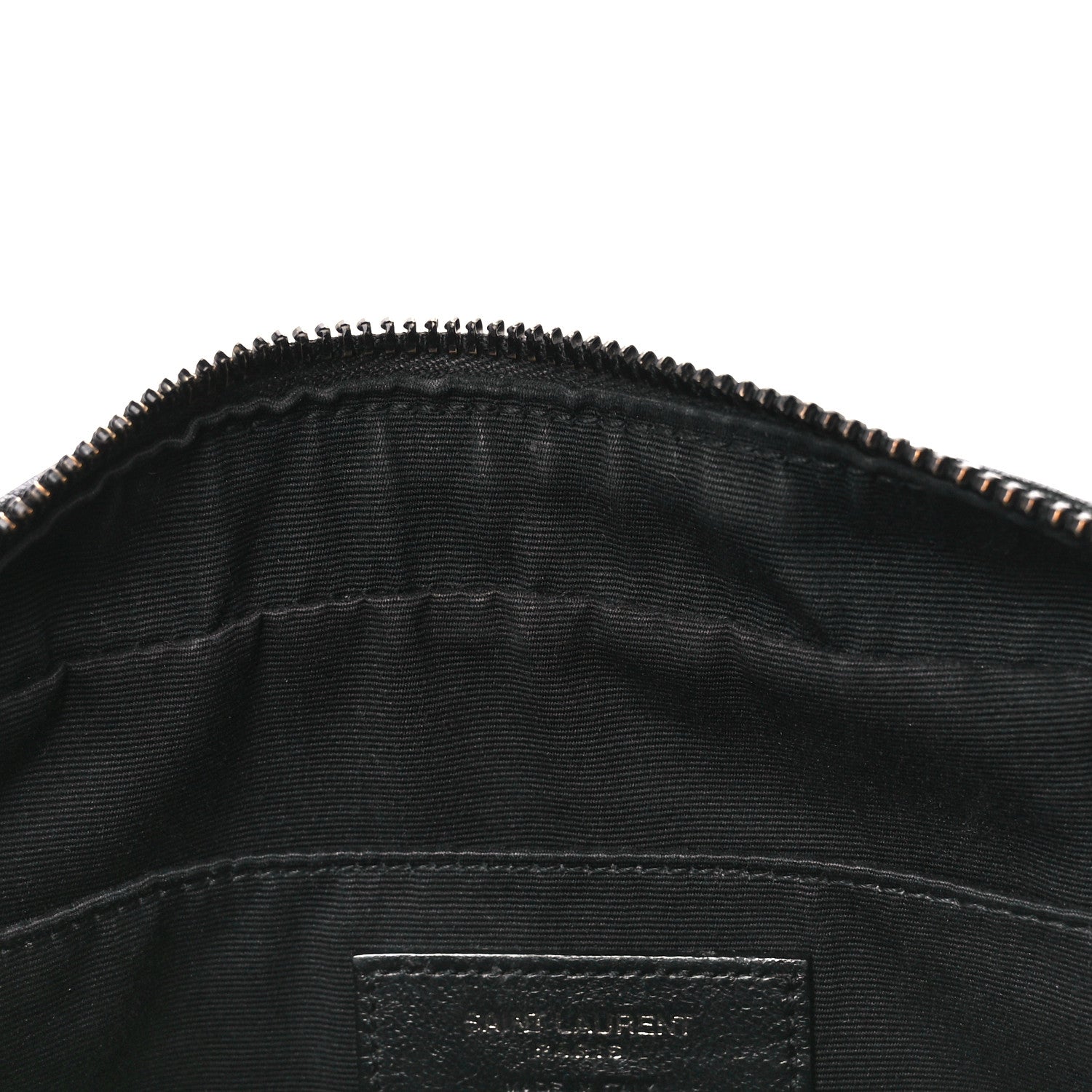 Saint Laurent Lambskin Monogram Lou Camera Bag Black 12 of 12