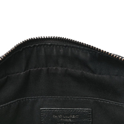 Saint Laurent Lambskin Monogram Lou Camera Bag Black 12 of 12
