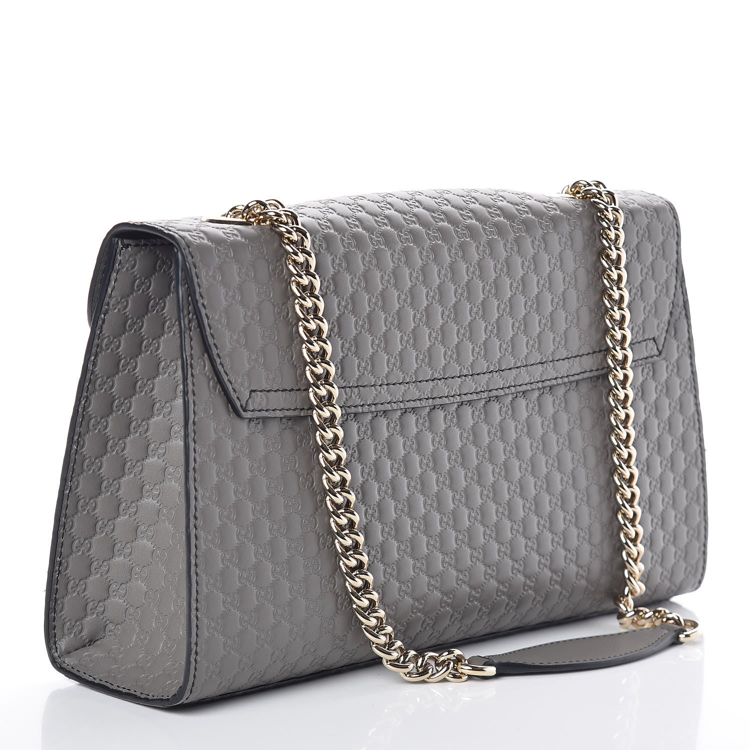 Gucci Soft Microguccissima Medium Emily Chain Shoulder Bag Loess 3 of 9
