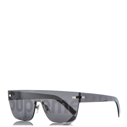 Louis Vuitton X SUPREME City Mask Sunglasses Black 1 of 8