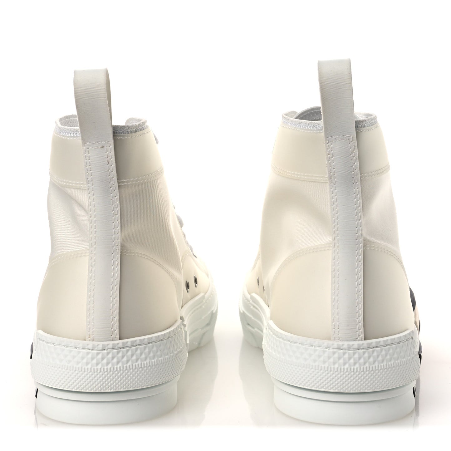 Canvas Mens B23 High Top Sneakers 42.5 White