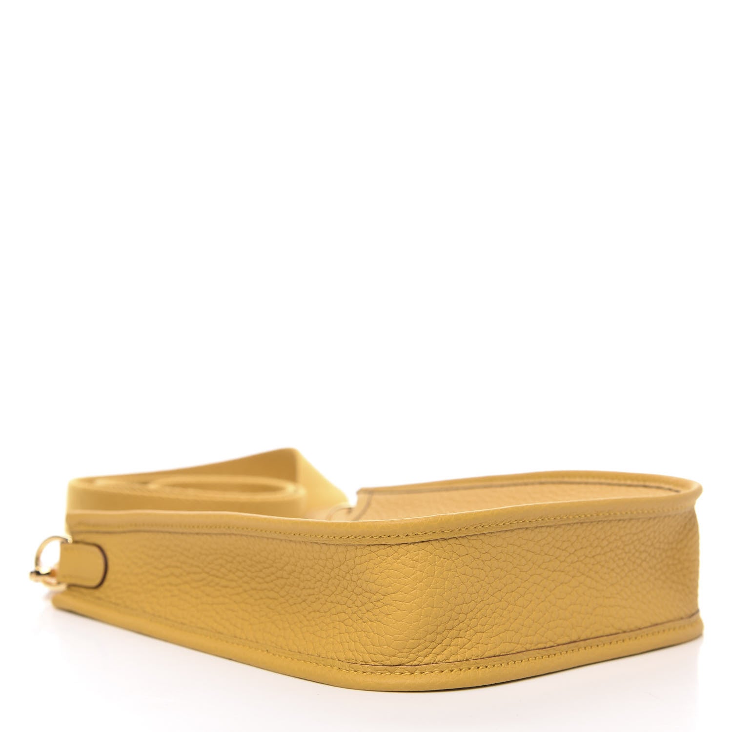 Hermes Taurillon Clemence Evelyne TPM Jaune Ambre 4 of 10