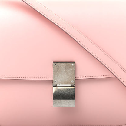 Celine Box Calfskin Medium Classic Box Flap Bag Pink 10 of 11