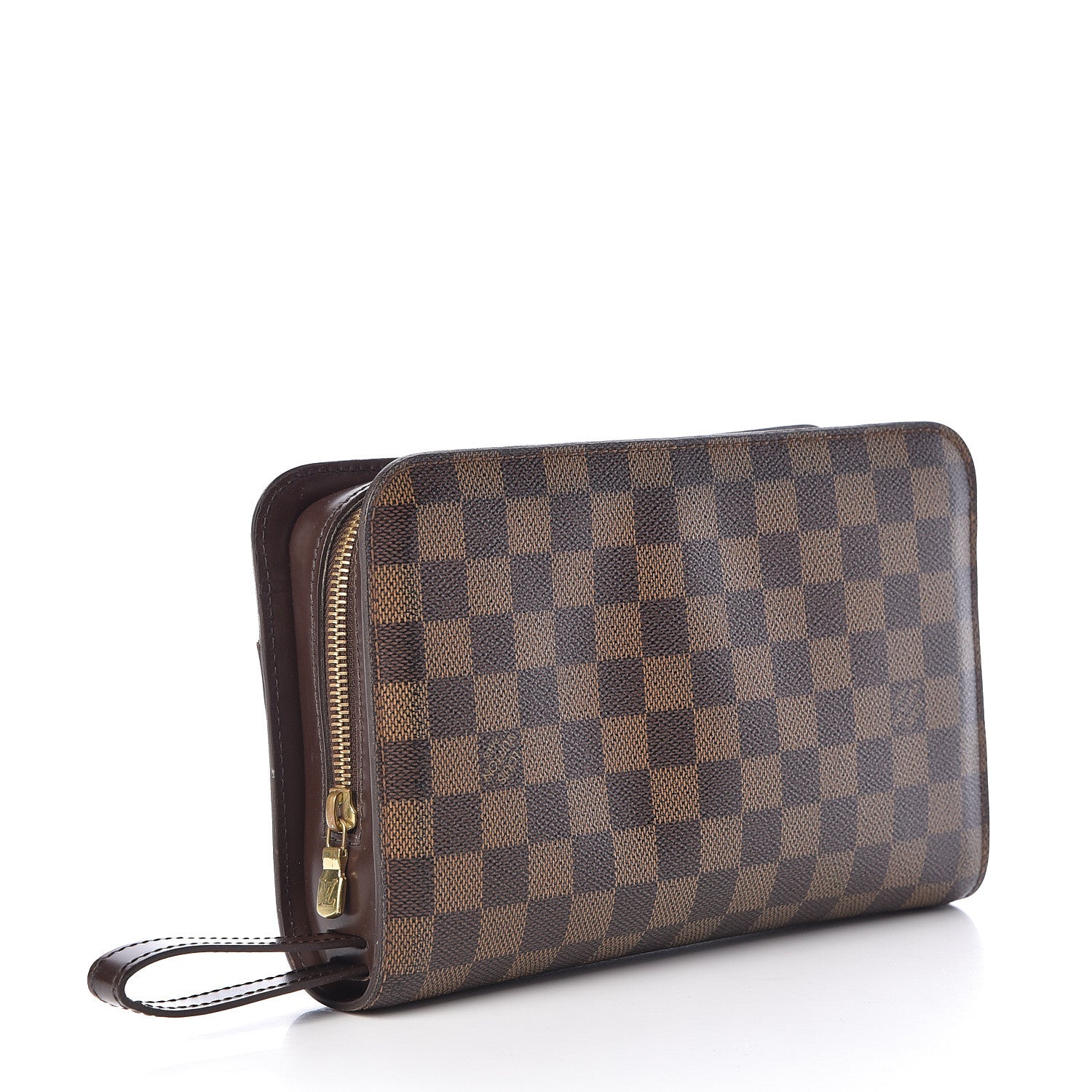 Louis Vuitton Damier Ebene Pochette Saint Louis Clutch 3 of 12