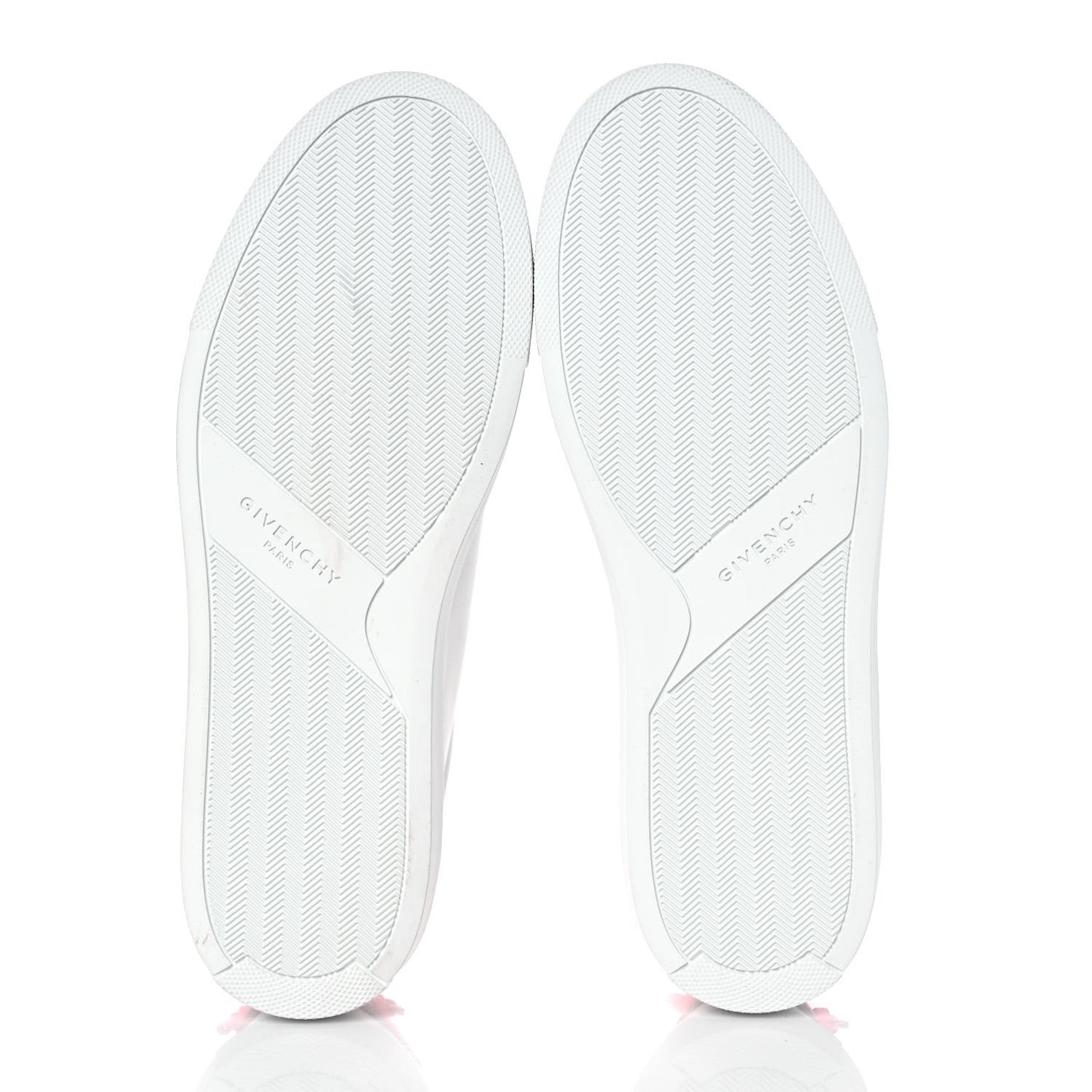 Calfskin Womens Urban Street Sneakers 40 White Neon Pink