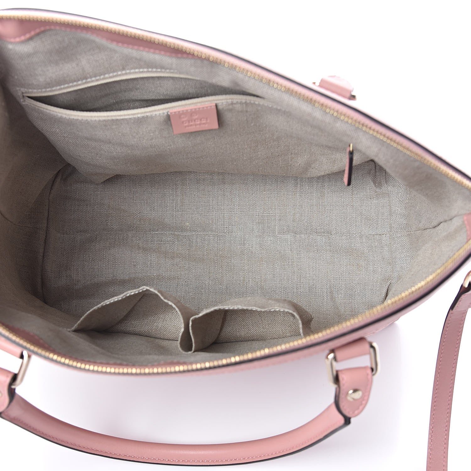 Gucci Soft Microguccissima Large Dome Satchel Soft Pink 5 of 9