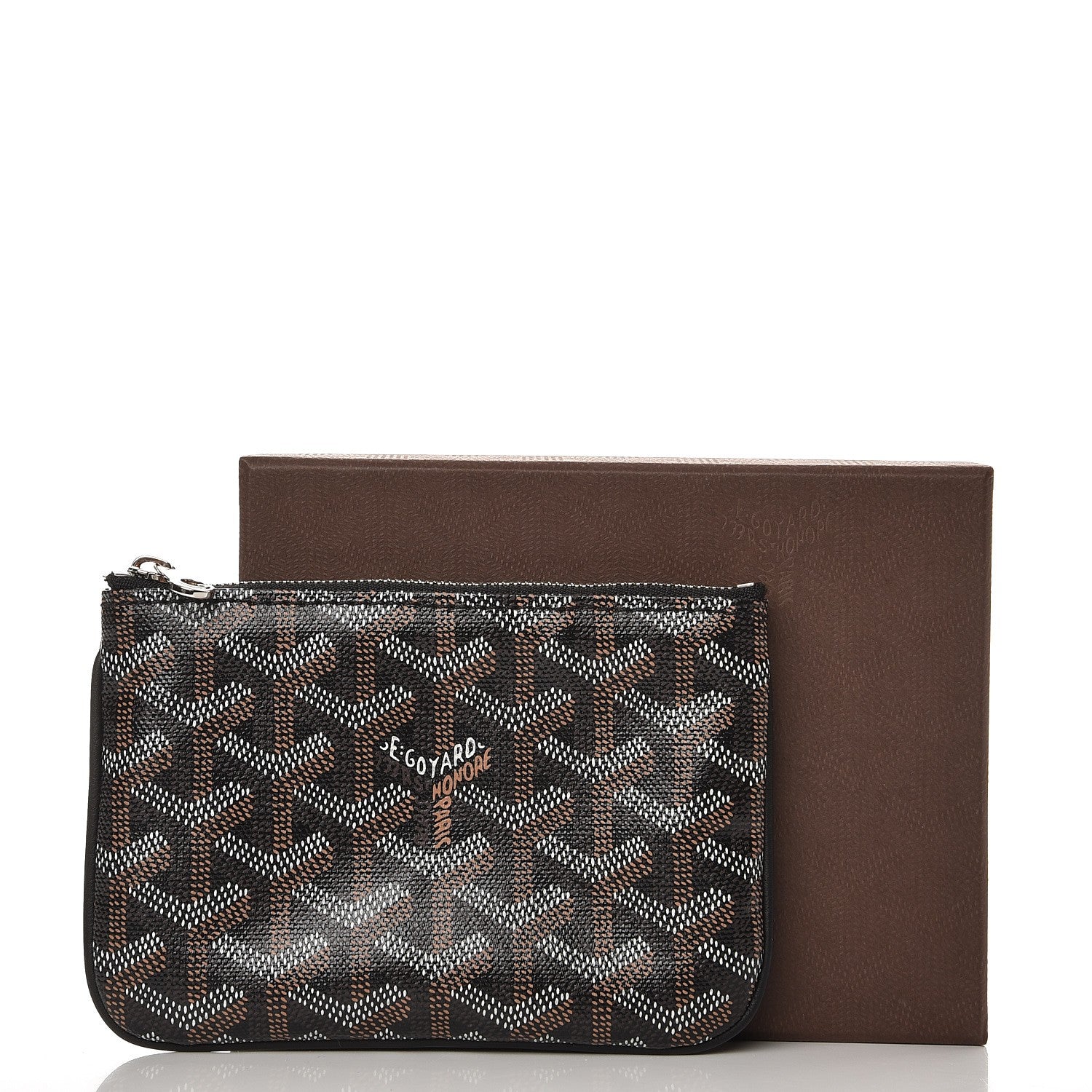 Goyard Goyardine Mini Senat Pochette Black 7 of 7