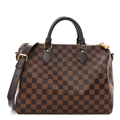 Louis Vuitton Damier Ebene Speedy Bandouliere 30 1 of 10