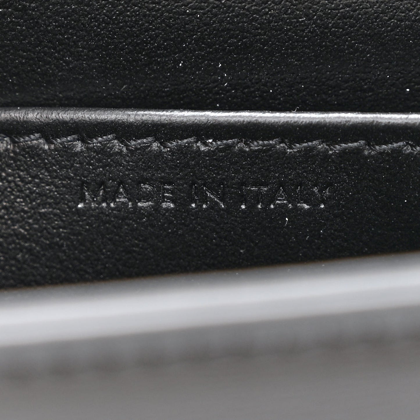 Shiny Calfskin Mini Claude Black