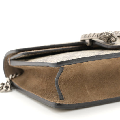 Gucci GG Supreme Monogram Super Mini Dionysus Shoulder Bag Taupe 8 of 10