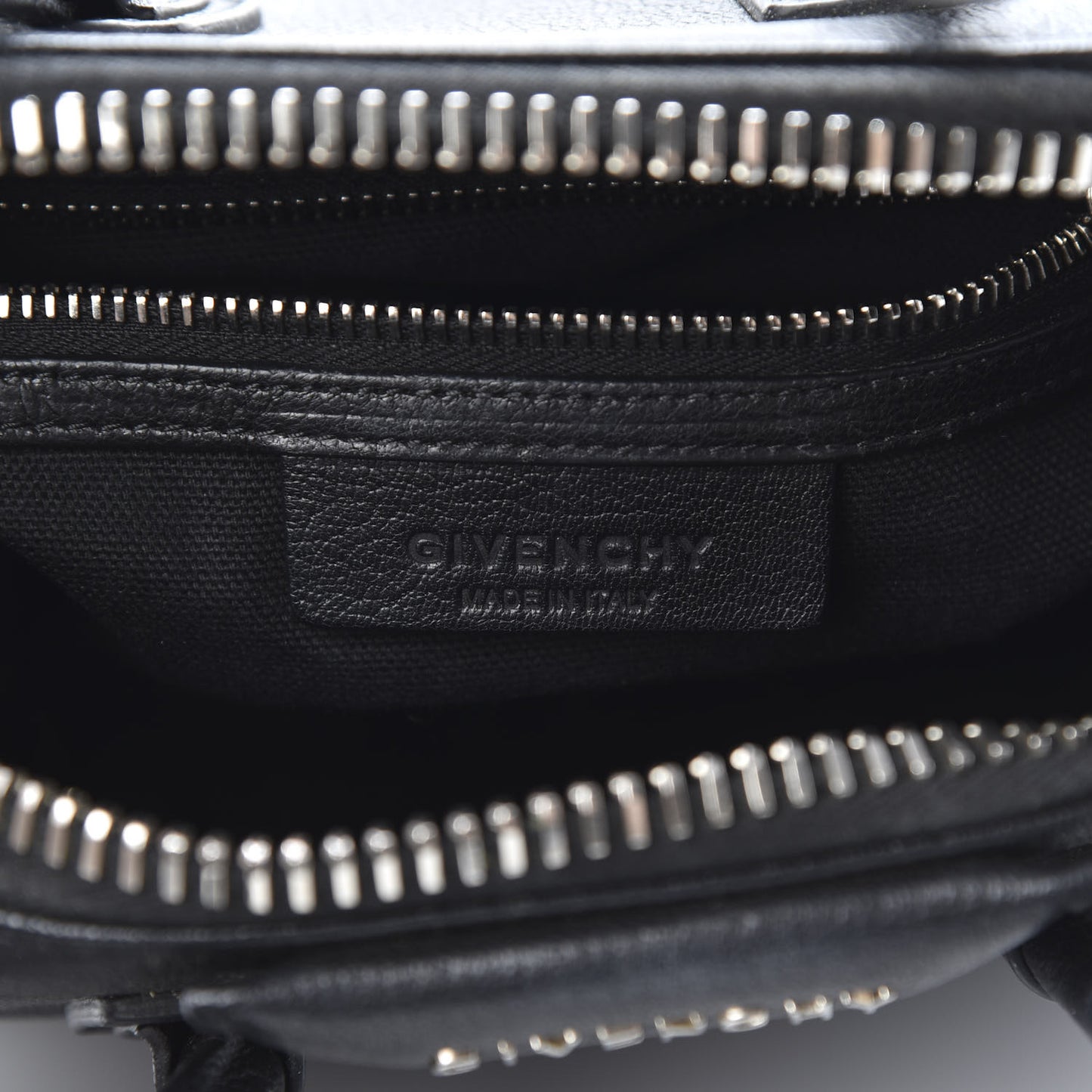 Sugar Goatskin Mini Antigona Black