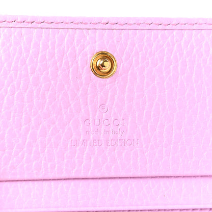 Gucci Dollar Calfskin Bosco Card Case Wallet Malva 6 of 7