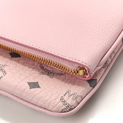 MCM Visetos Corina Crossbody Bag Powder Pink 8 of 8
