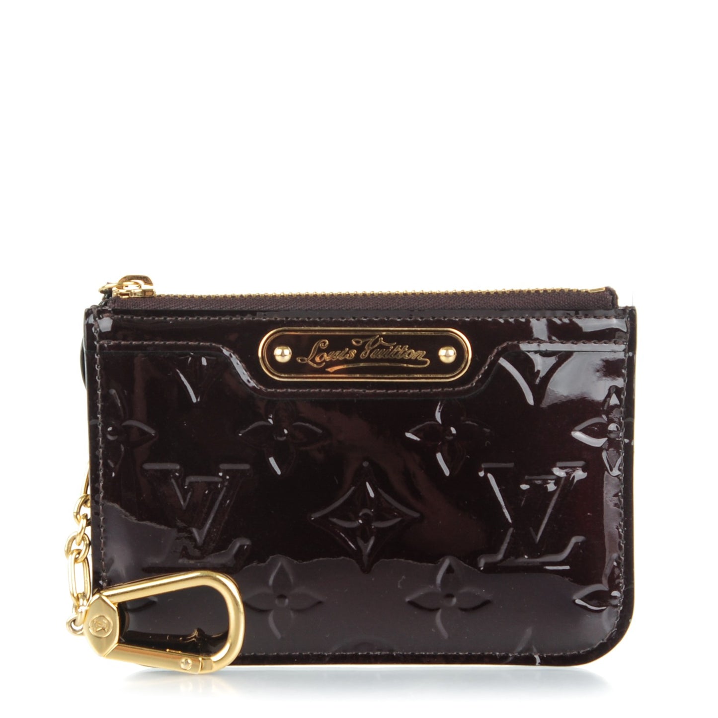 Vernis Key Pouch Amarante